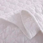 MarCielo 100% White Cotton Quilt Set Bedspread Coverlet, B34